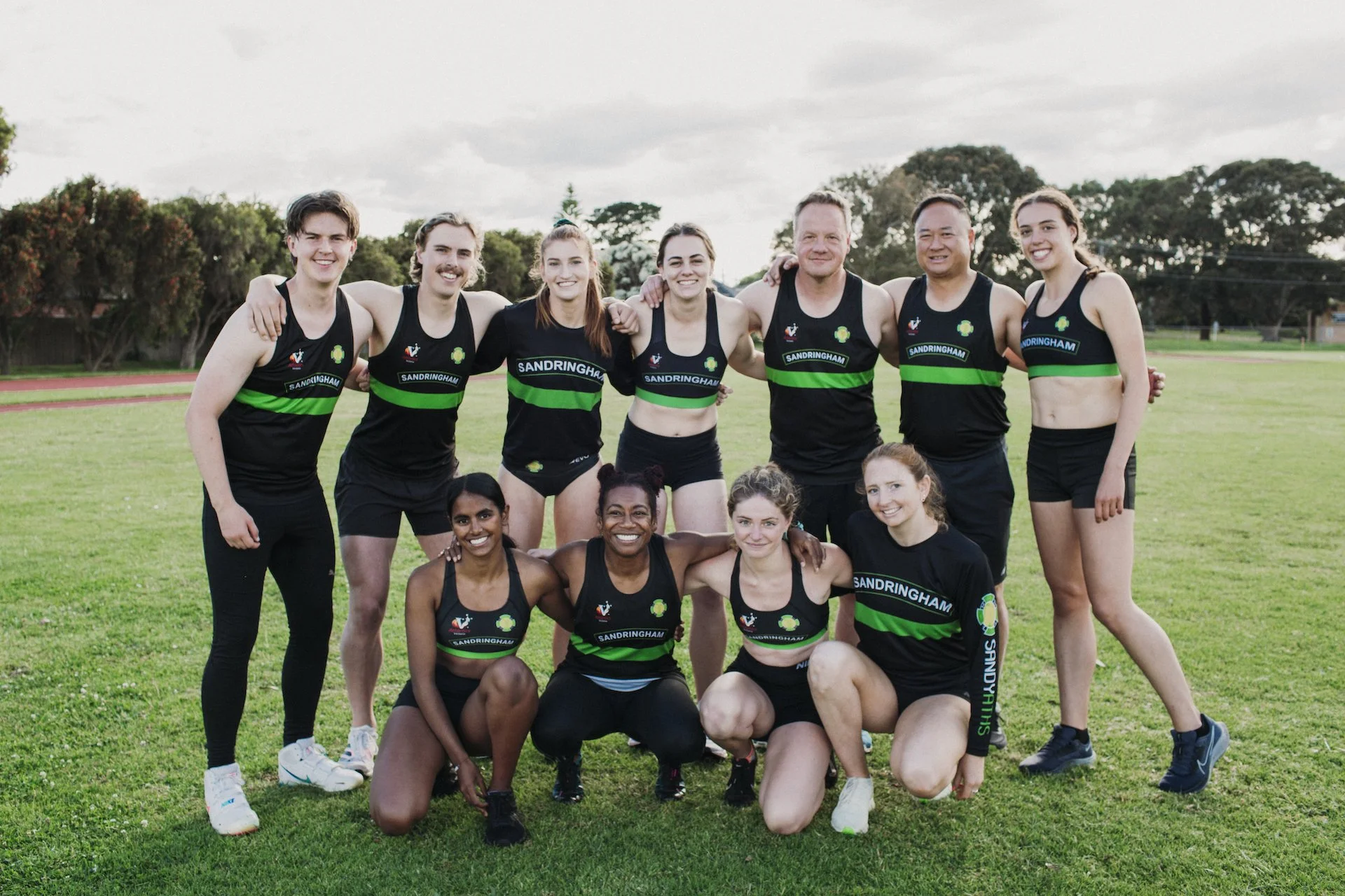Sandringham Athletic Club athletes training
